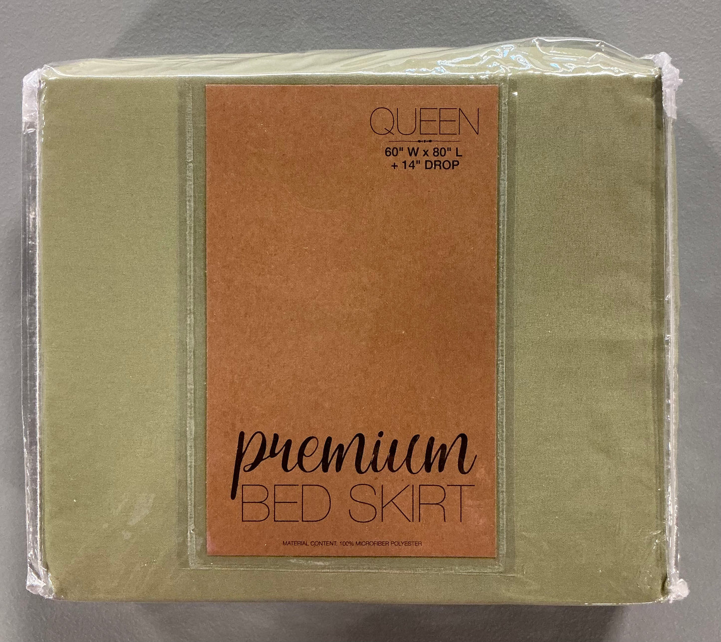 Casual Comfort Luxury Pleated 14" Hypoallergenic Wrinkle Resistant Bed Skirt - Queen