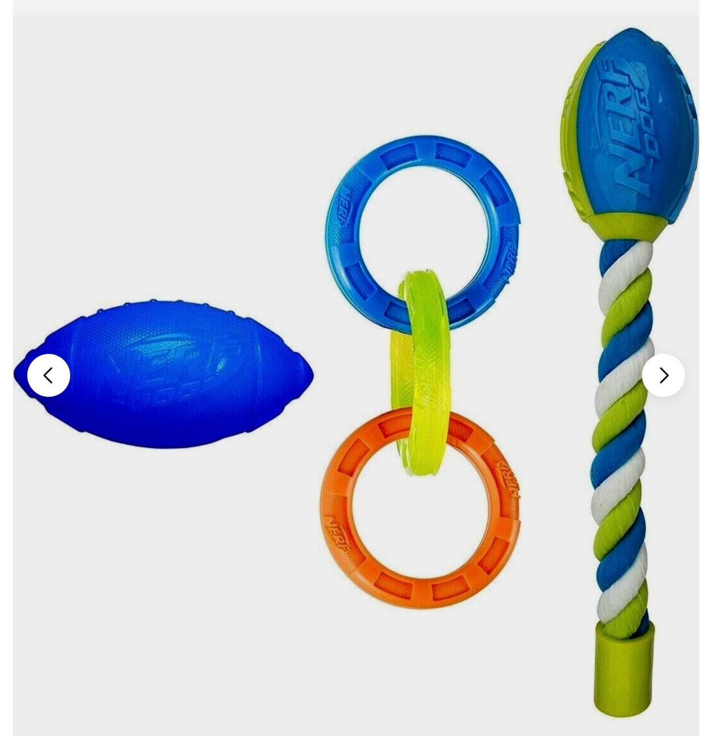 NERF Dog - 3 pack Dog Toys
