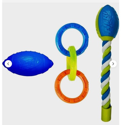 NERF Dog - 3 pack Dog Toys