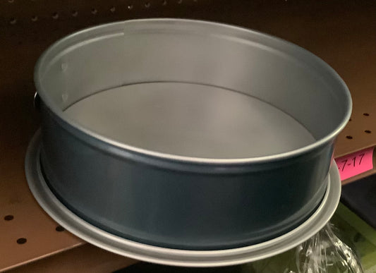 Nordic Ware 9" Carbon Steel Spring Form Pan Blue: Nonstick Cheesecake Pan, 9 Inch, Hand Wash, Oven-Safe, 5-Year
Warranty