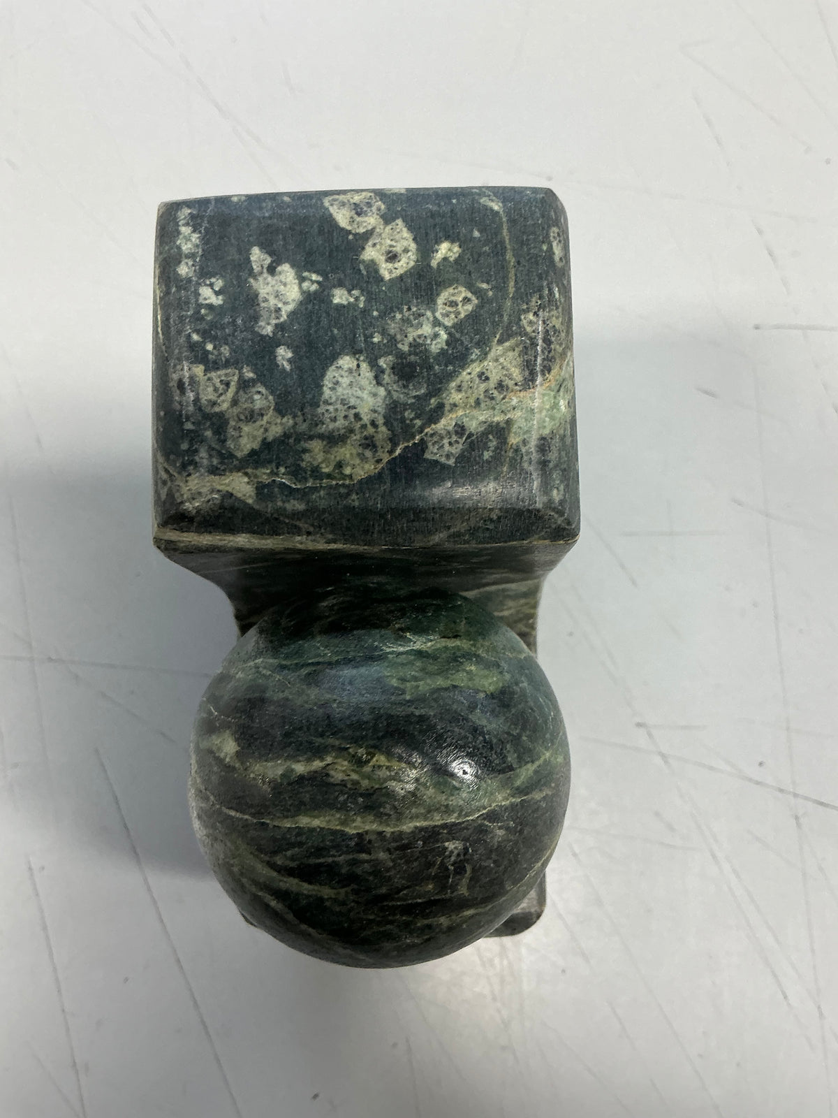 1 - Marble Bookend Green - Threshold™ designed with Studio McGee - Only One Bookend (see pictures)