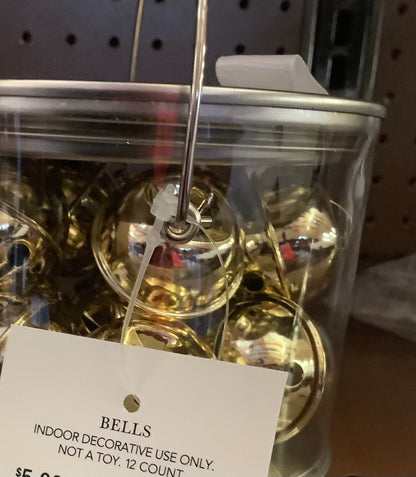 Jingle Bells Indoor Decorations 12-count