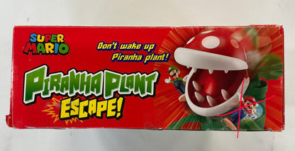 Epoch Games Super Mario Piranha Plant Escape! Game - OPEN BOX - DAMAGED BOX (Missing Mario Figure, See pictures)