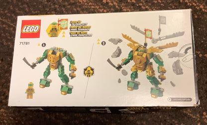 LEGO NINJAGO Lloyd's Mech Battle EVO Building Set 71781, AS IS