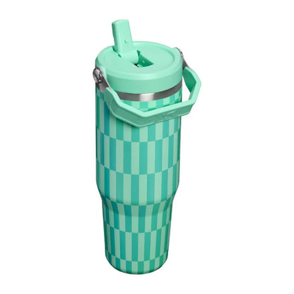 Stanley 30oz Stainless Steel IceFlow 2.0 Flip Straw Tumbler - MINOR COSMETIC DAMAGE DUE TO SHIPPING (see pictures)