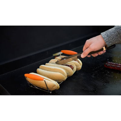 Blackstone 3pc Essential Hot Dog Kit Grill Tool Set Black - Damaged Box (see pictures)