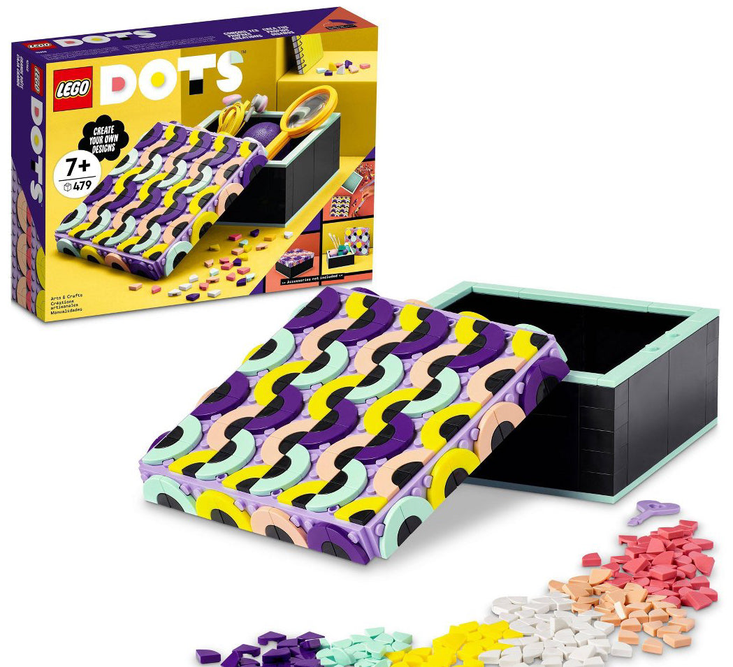 Dots DIY storage Box Arts and Crafts