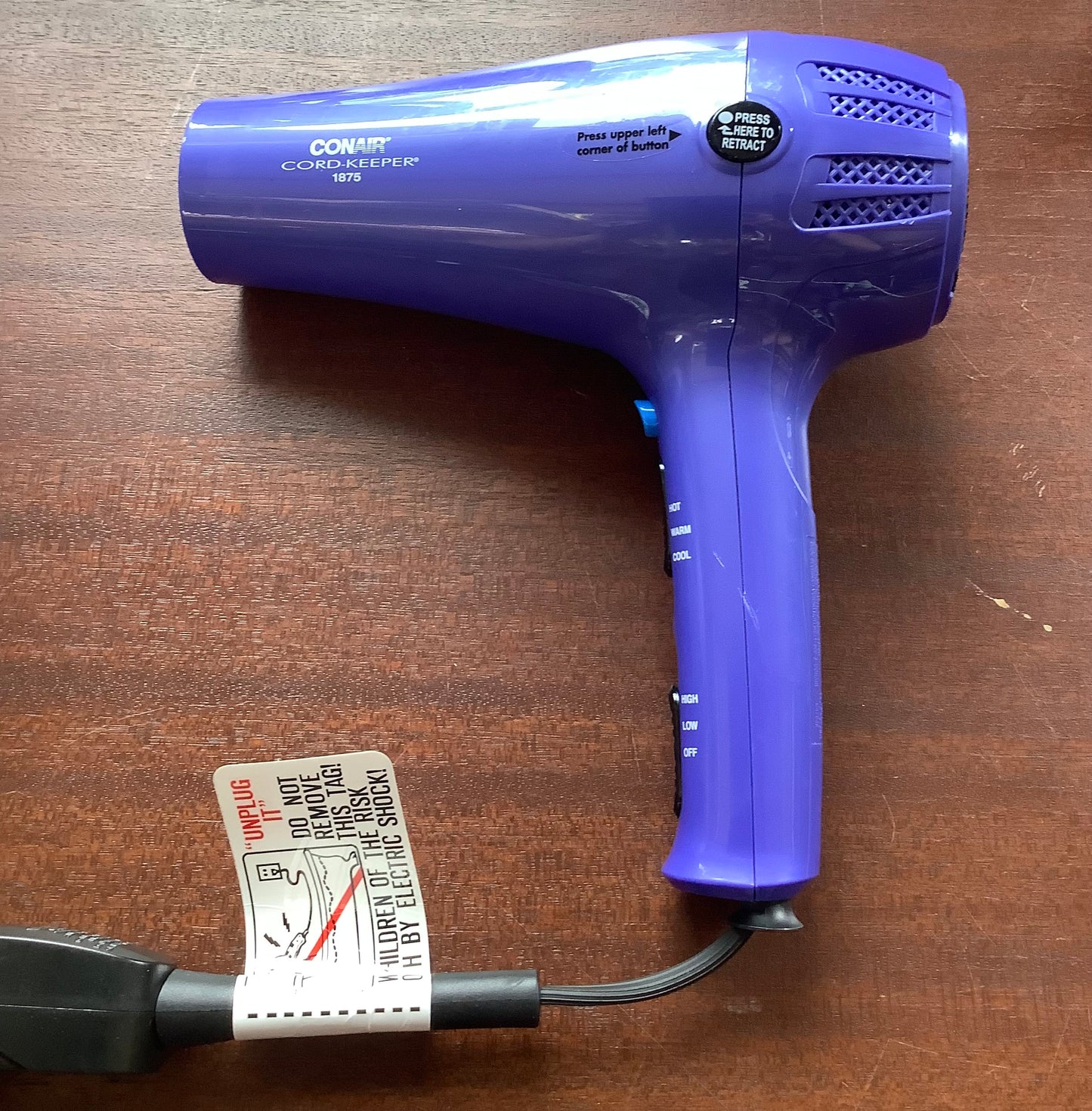 THRIFTY 70-Conair Cordkeeper Dryer