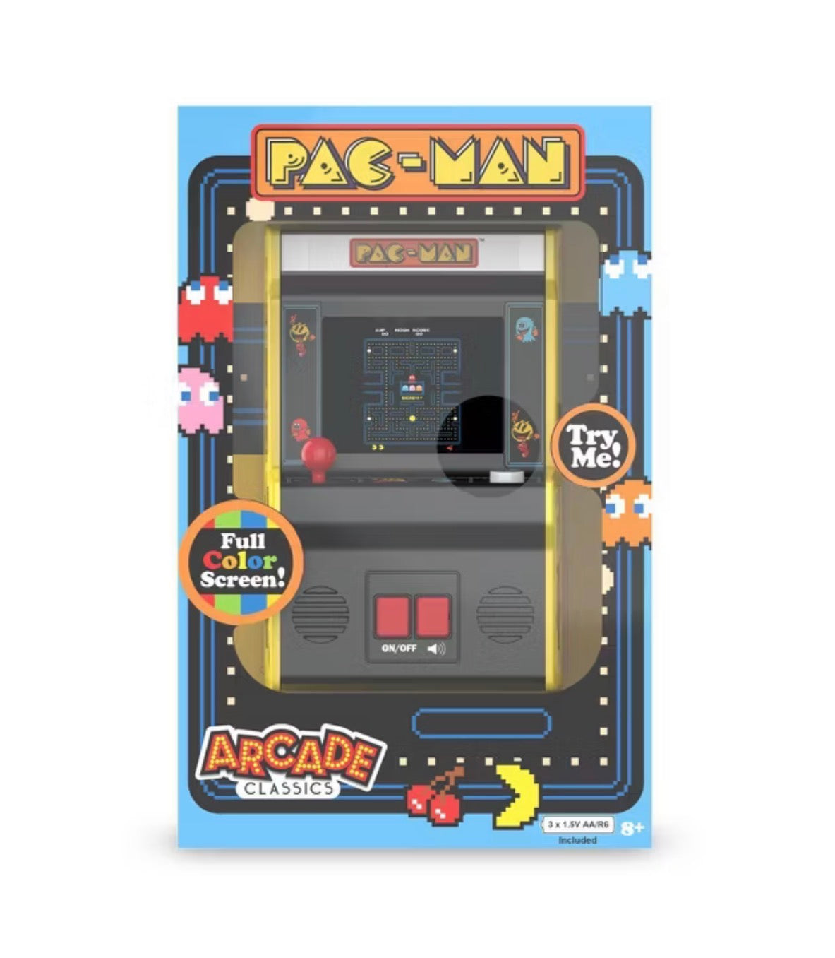 Pac-Man Arcade Classics Handheld Electronic Game - Open Box