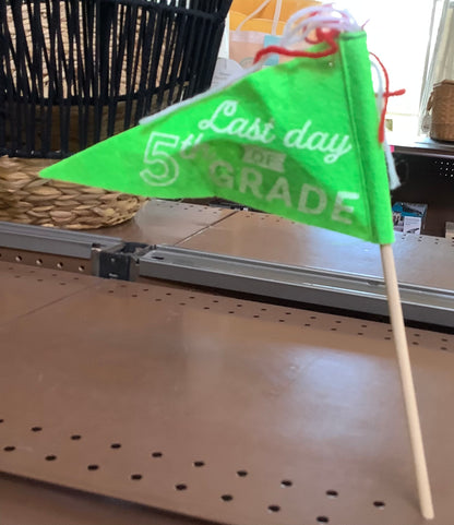 Felt Pennants 5th Grade