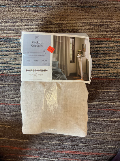 95” Tan Blackout Curtain 1 Panel