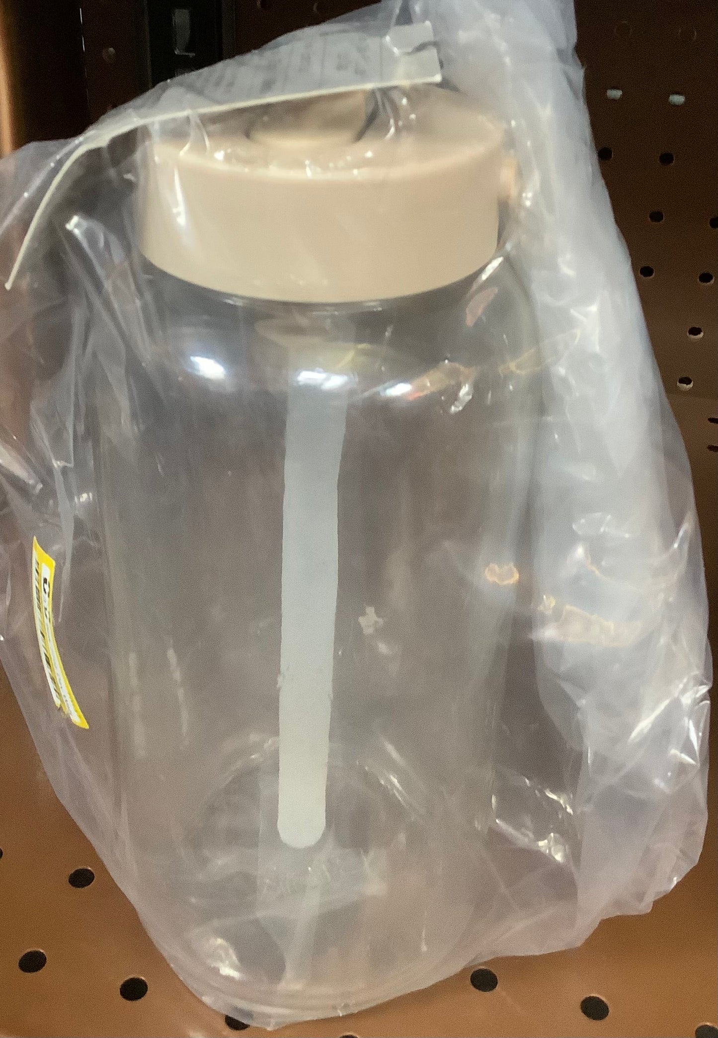 27oz Glass Flip Lid Water Bottle