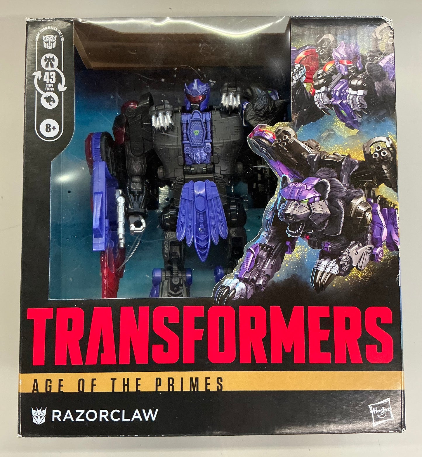 Transformers Age of the Primes Leader Class Razorclaw Action Figure