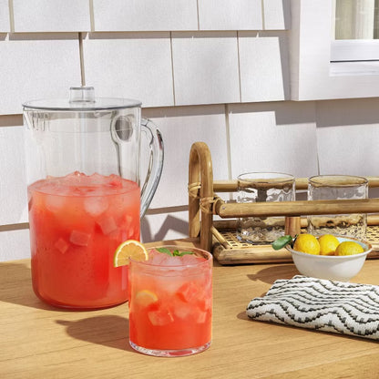 THRIFTY 70 - Smooth Surface Pitcher with Lid Tritan - Threshold™ - Open Box - USED (See Pictures)- FINAL SALE- NO RETURNS - AS IS