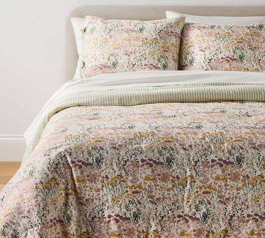 Full/Queen Floral Design Comforters (Does Not Include Pillow set)