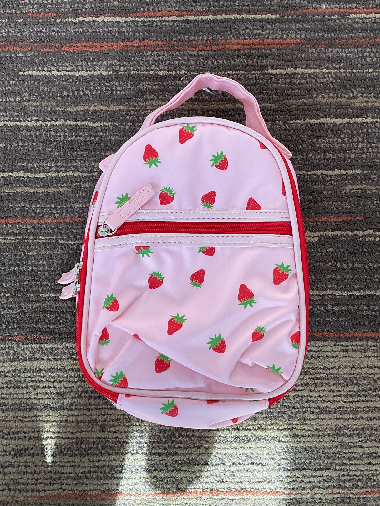 Strawberry Backpack and Lunchbox