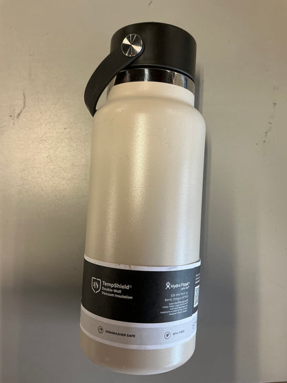 Hydro Flask - 32 oz Wide Mouth Water Bottle with Flex Straw Cap - Minor Cosmetic Damage - May Be Missing Packaging (see pictures)