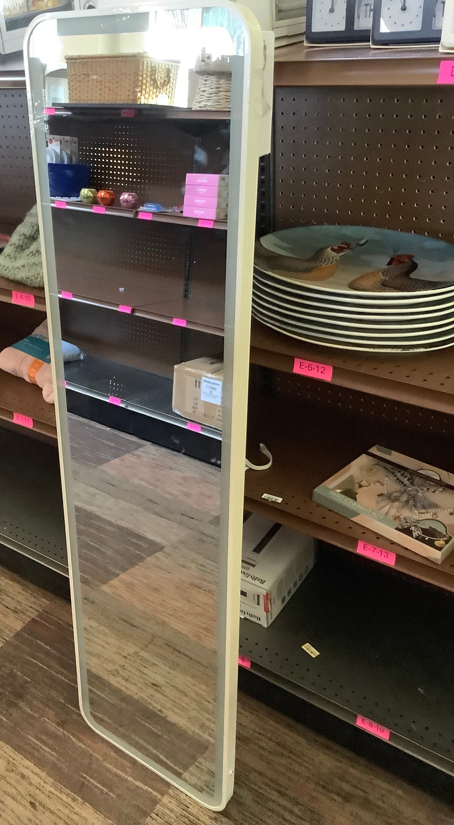 Lighted Full Length Mirror with Tech Integration