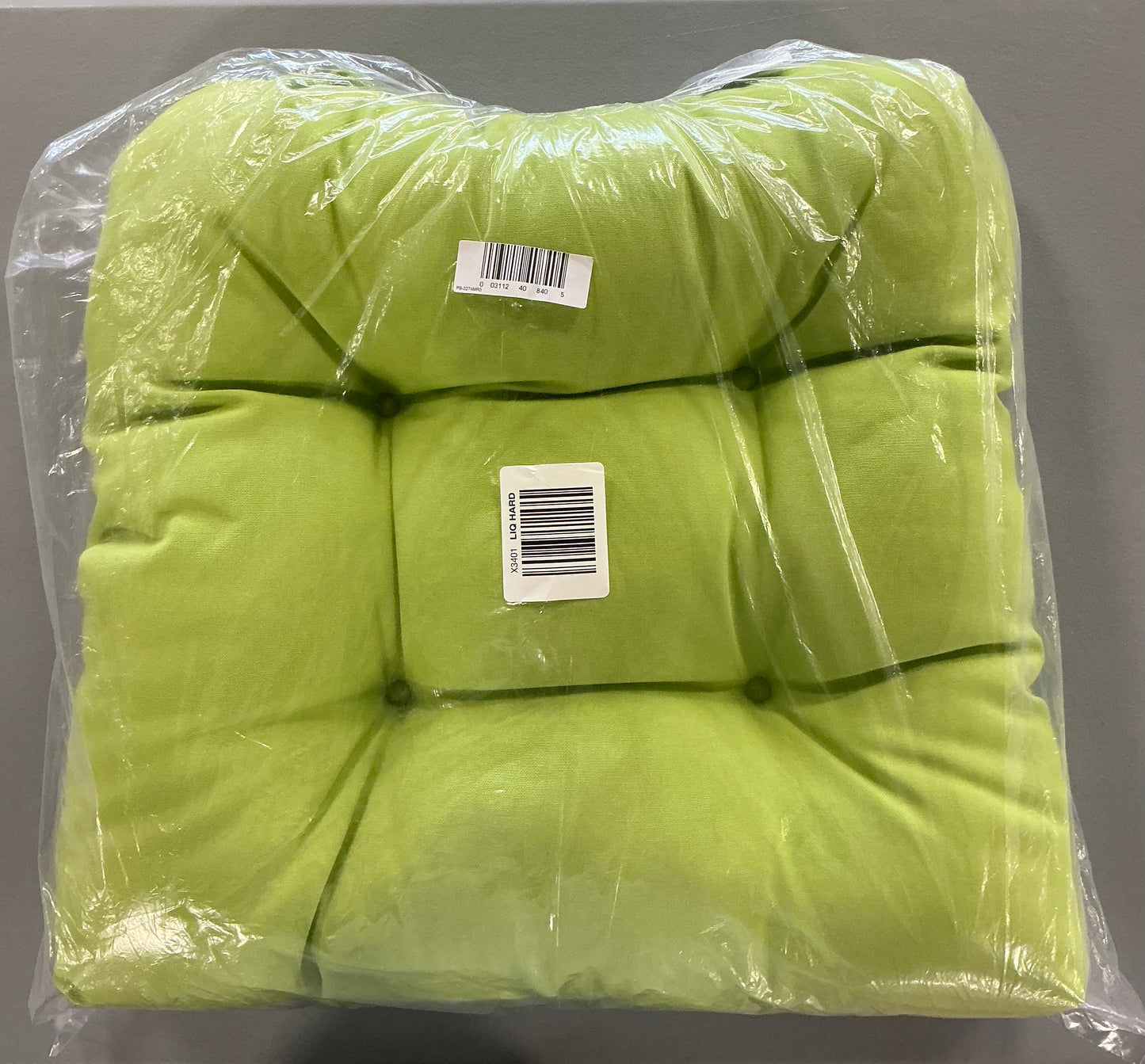 Mozaic Company Tufted U-Shaped Solid Seat Cushion (19”x19”x3”)