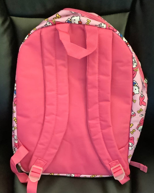 My Melody All Over Nylon Pink Kids School Backpack 16"
School Bookbag for Girls