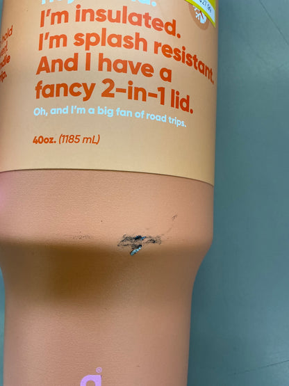 Owala 40oz Stainless Steel Straw Tumbler - SOME MAY BE MISSING STRAW - MINOR COSMETIC DAMAGE (see pictures)