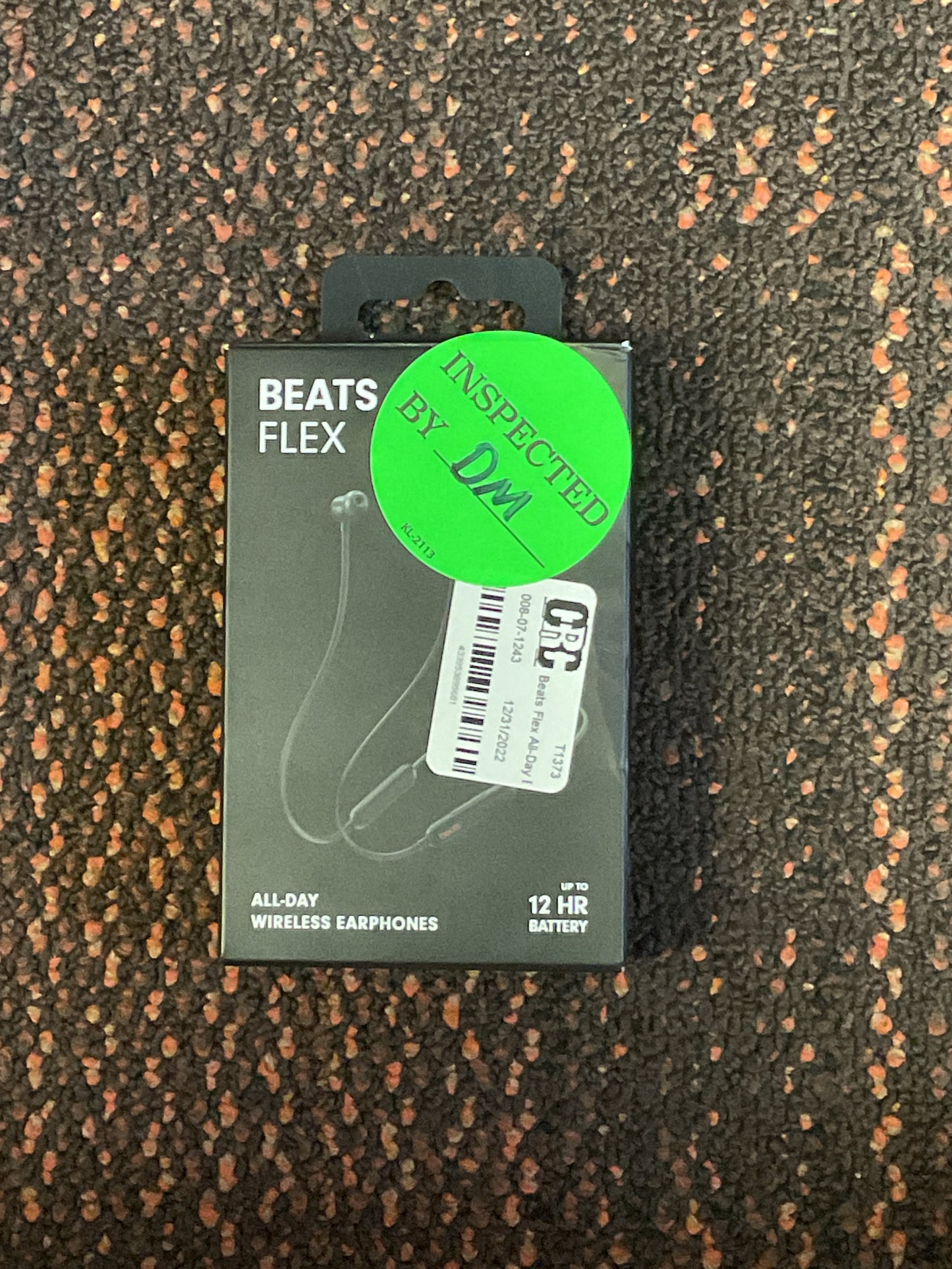 Black Beats Flex Wireless Earphones