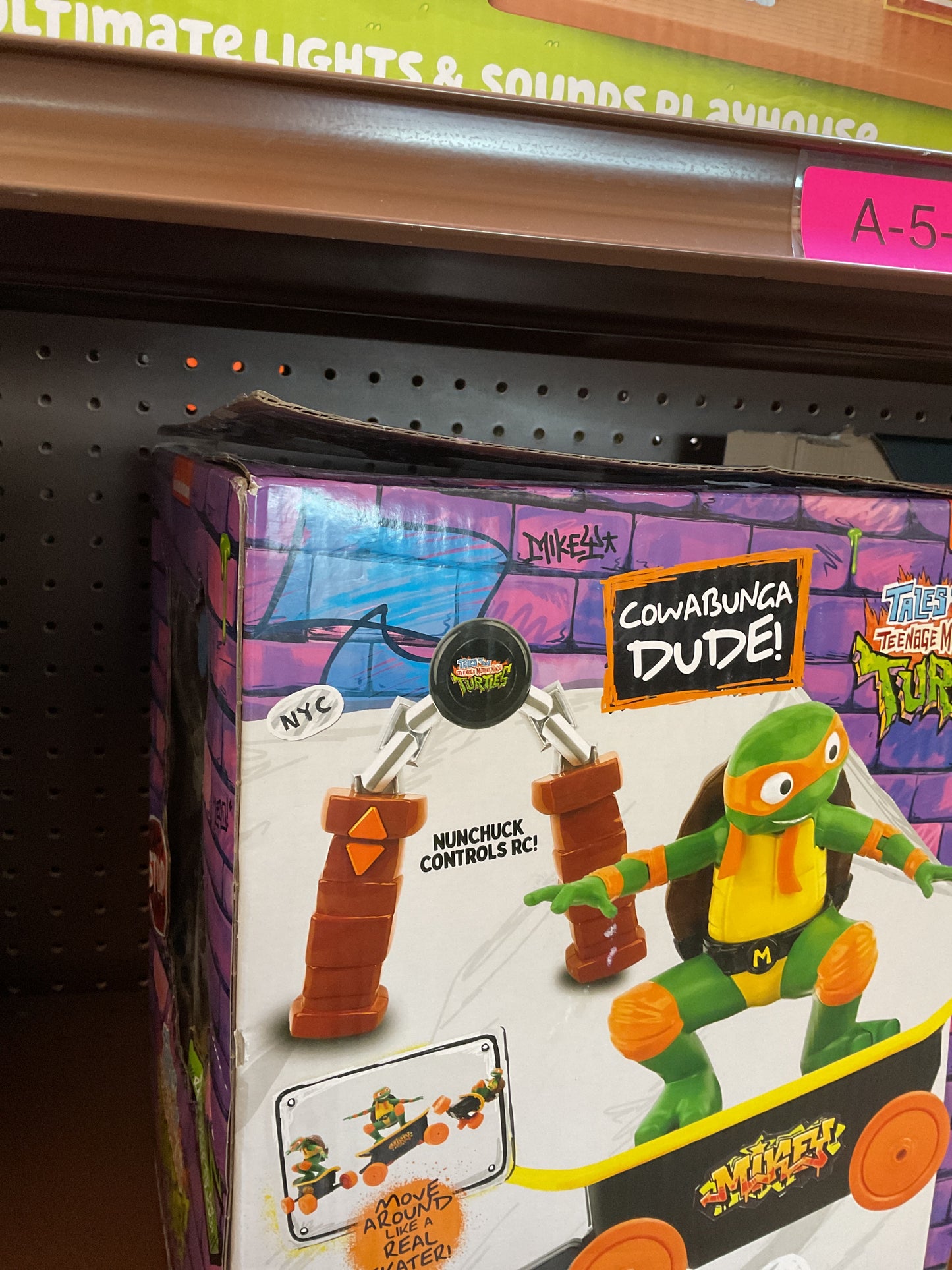 (Clearance) FINAL SALE Teenage Mutant Ninja Turtles RC Cowabunga Skate Mikey