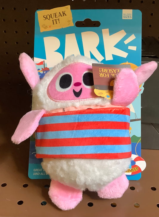 BARK Sniffin Booty Mr. Shmeep Dog Animal Plush Toy