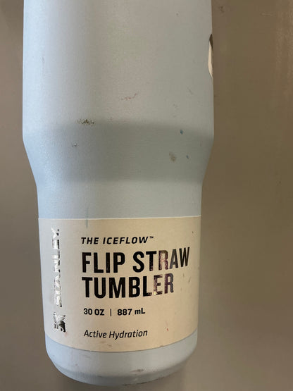 Stanley 30oz Stainless Steel IceFlow 2.0 Flip Straw Tumbler - MINOR COSMETIC DAMAGE DUE TO SHIPPING (see pictures)