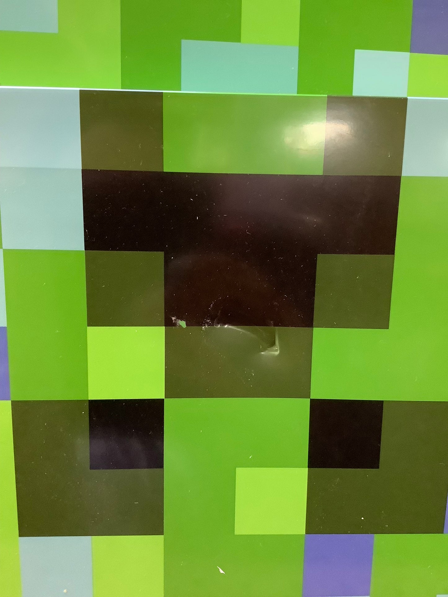 Minecraft Charged Creeper Figural Mini Fridge