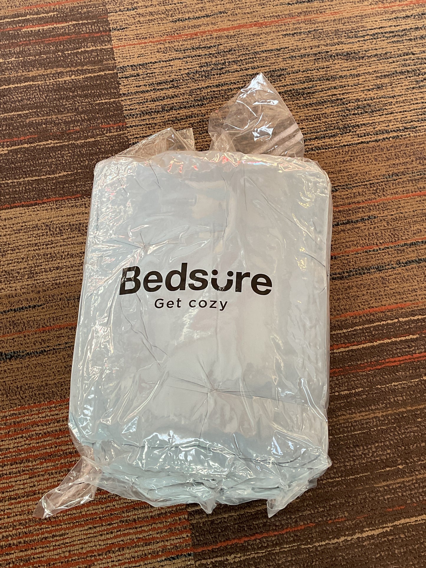 Full/Queen Comforter Set - Light Gray