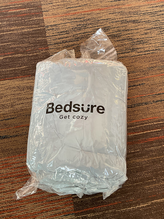 Full/Queen Comforter Set - Light Gray