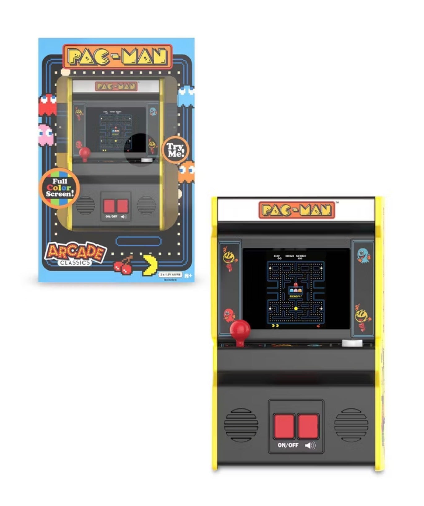 Pac-Man Arcade Classics Handheld Electronic Game - Open Box