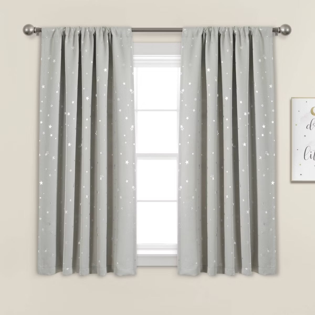 Two Panel Blackout Curtains - Damaged Packaging (see pictures)