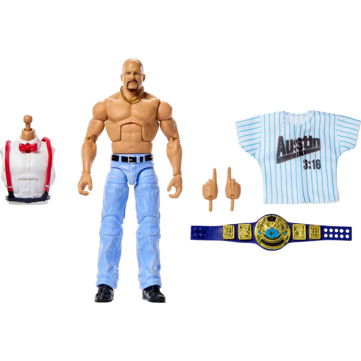 WWE Elite Legends - Action Figure & Accessories, Series 30, 6" Set - Box Damage (see pictures)