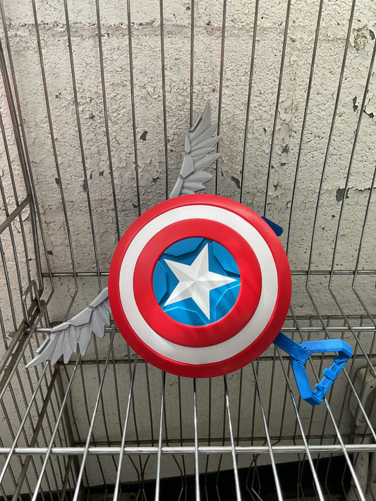 Captain America Brave New World NERF Skyshot Blaster MISSING BULLETS