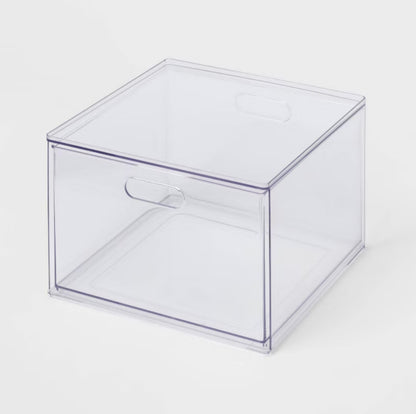 All Purpose Single Drawer Storage Clear - Brightroom™ - Out of Package (see pictures)