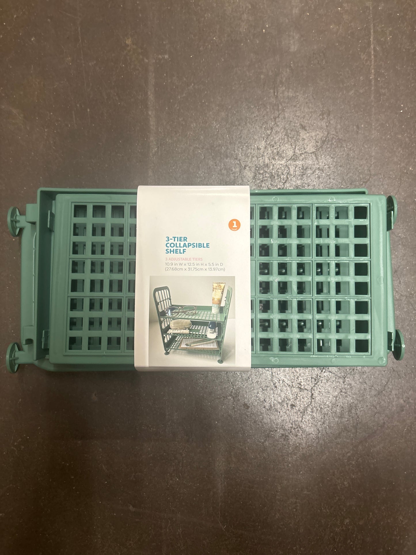 3-Tier Collapsible Shelf - CLEARANCE