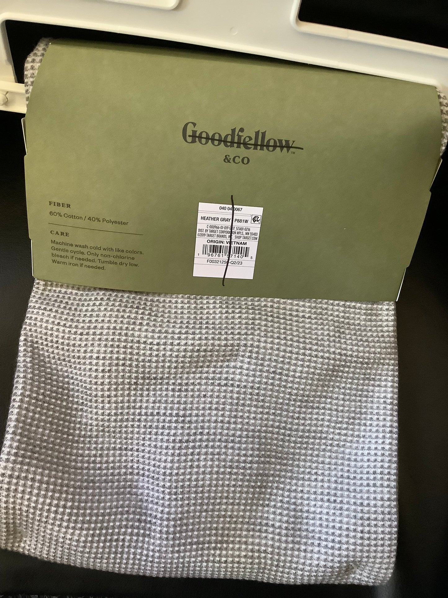 Men's Thermal Shirt Gray- Size Medium