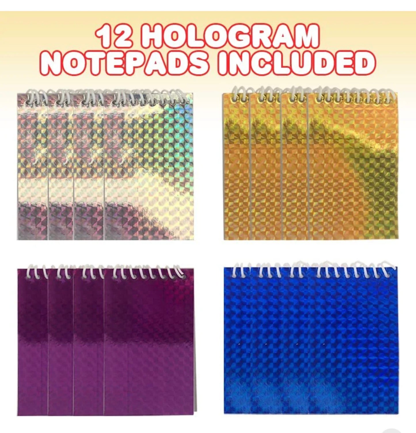 Party Favors - Assorted Designs, Set of 12 pieces each