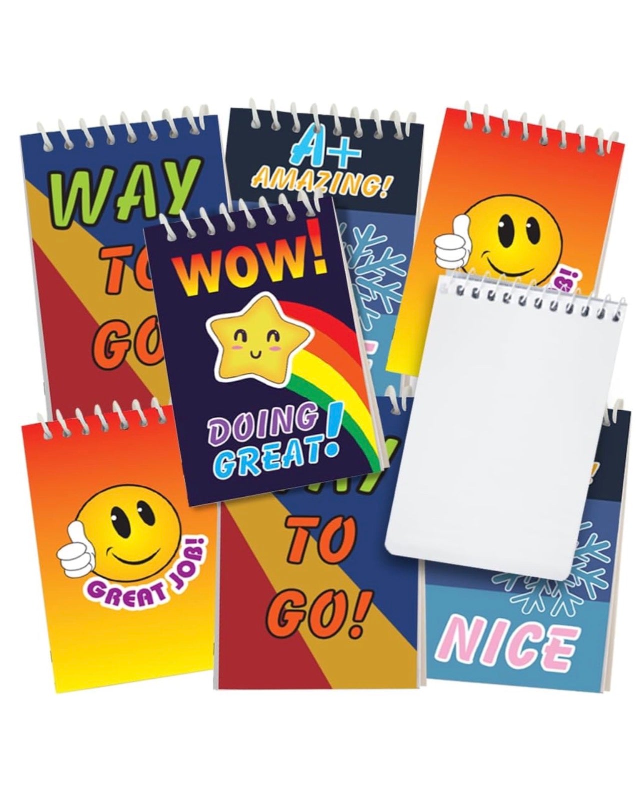 ArtCreativity Mini Notebooks - set of 16 notebooks - Assorted Designs