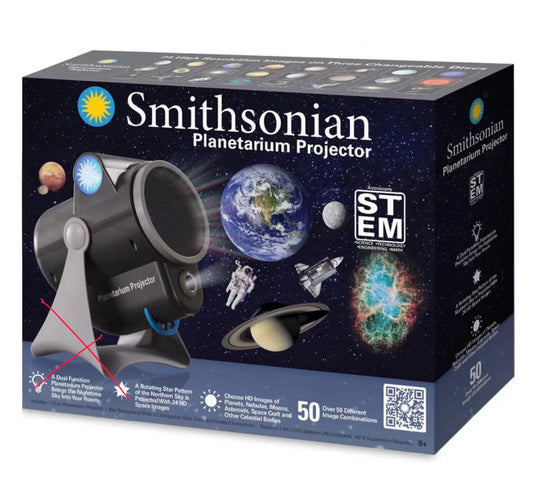 Smithsonian Planetarium New Projector - OPEN BOX