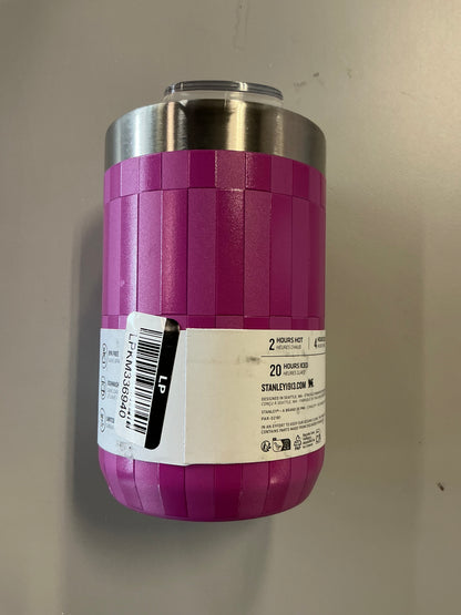 Stanley 12oz Stainless Steel Everyday Camp Cup  - Dark Blossom Tile - MINOR COSMETIC DAMAGE DUE TO SHIPPING (see pictures)