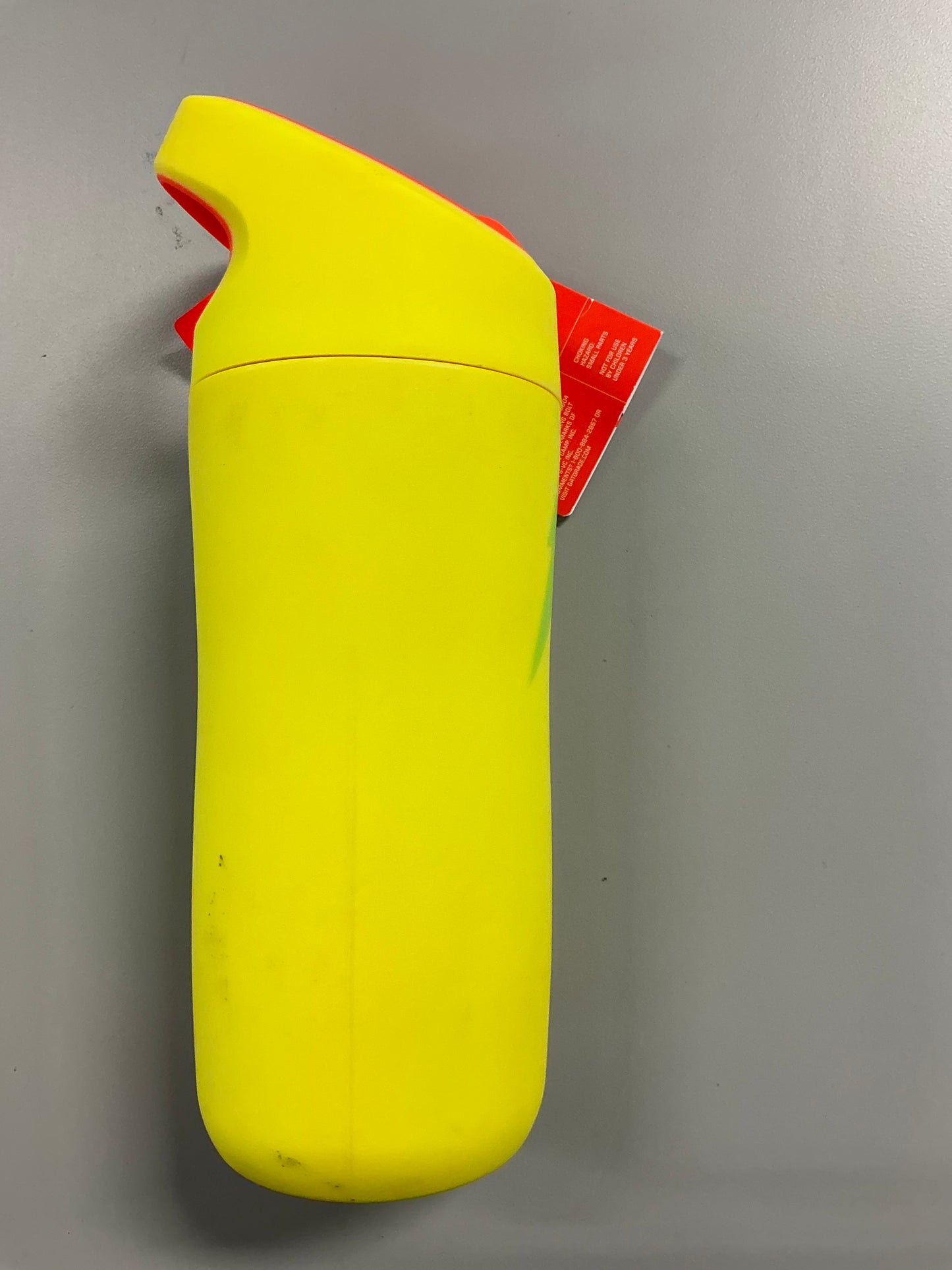 Gatorade - Rookie Stainless Steel Water Bottle - 12 oz, designed for kids - Yellow - Minor Cosmetic Damage - May Be Missing Packaging (see pictures)