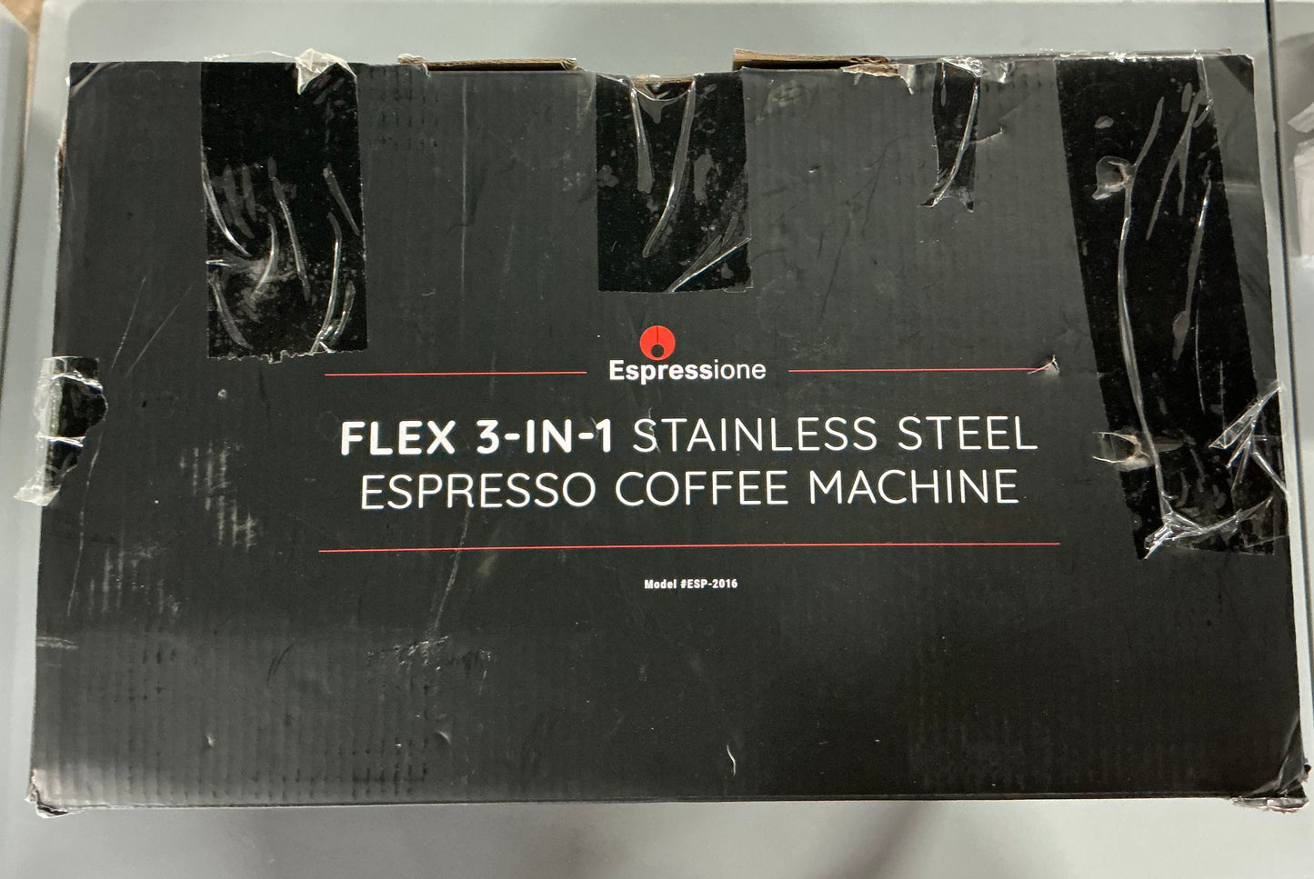 THRIFTY 70 - Espressione Flex 3-In-1 Espresso Coffee Machine - Open Box - USED (See Pictures)- FINAL SALE- NO RETURNS - AS IS
