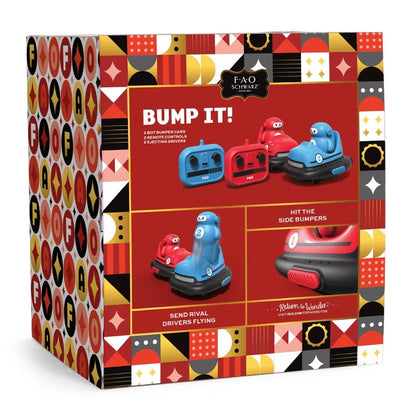 FAO Schwarz Bot Bumper Cars Remote Control Set - Box Damage (see pictures)