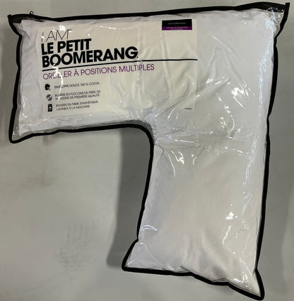The Small Boomerang Pillow - Multi-Position Pillow - May Have Damaged Packaging (see pictures)