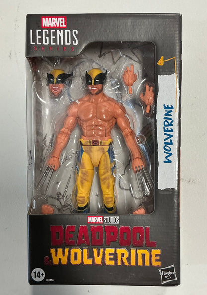 Marvel Legends Series Wolverine, Marvel Studios' Deadpool & Wolverine Action Figure - Some Box Damage (see pictures)