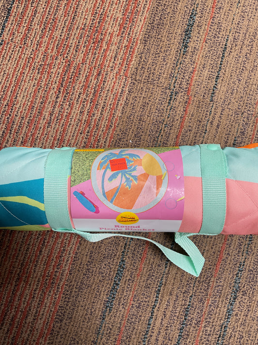 (Clearance) FINAL SALE Round Picnic Blanket