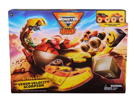 Monster Jam - Toro Loco Venom Velocity Scorpion Playset